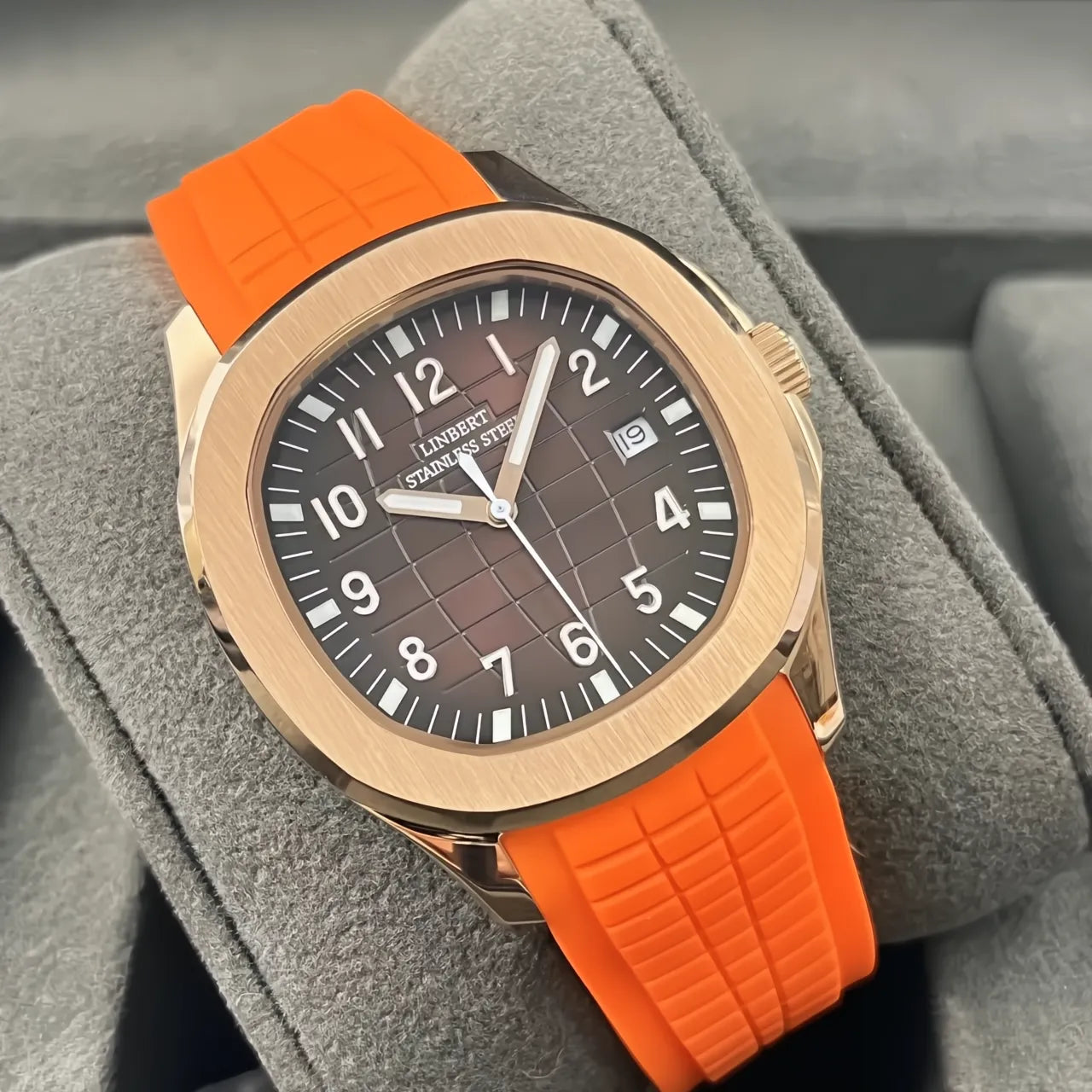 LB-8003 Octa Sport Automatic Watch – Sapphire Steel 42mm-Linbert-Viva Timepiece