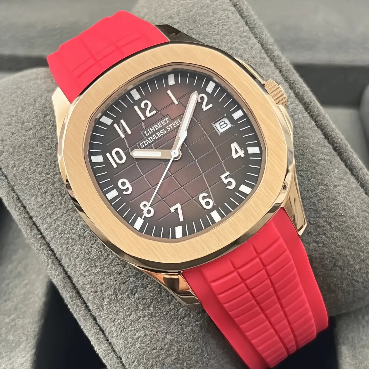 LB-8003 Octa Sport Automatic Watch – Sapphire Steel 42mm-Linbert-Viva Timepiece