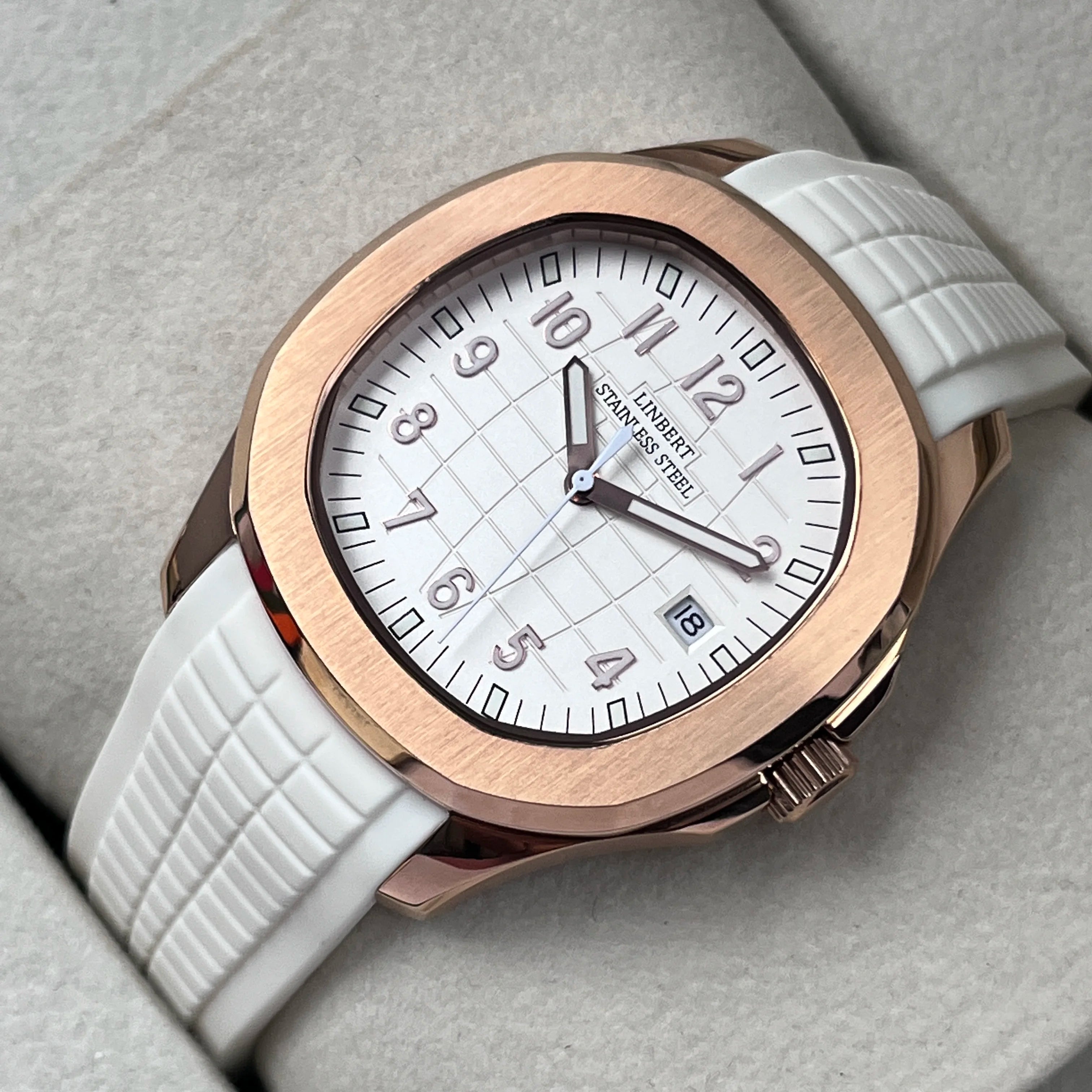 LB-8003 Octa Sport Automatic Watch – Sapphire Steel 42mm-Linbert-Viva Timepiece