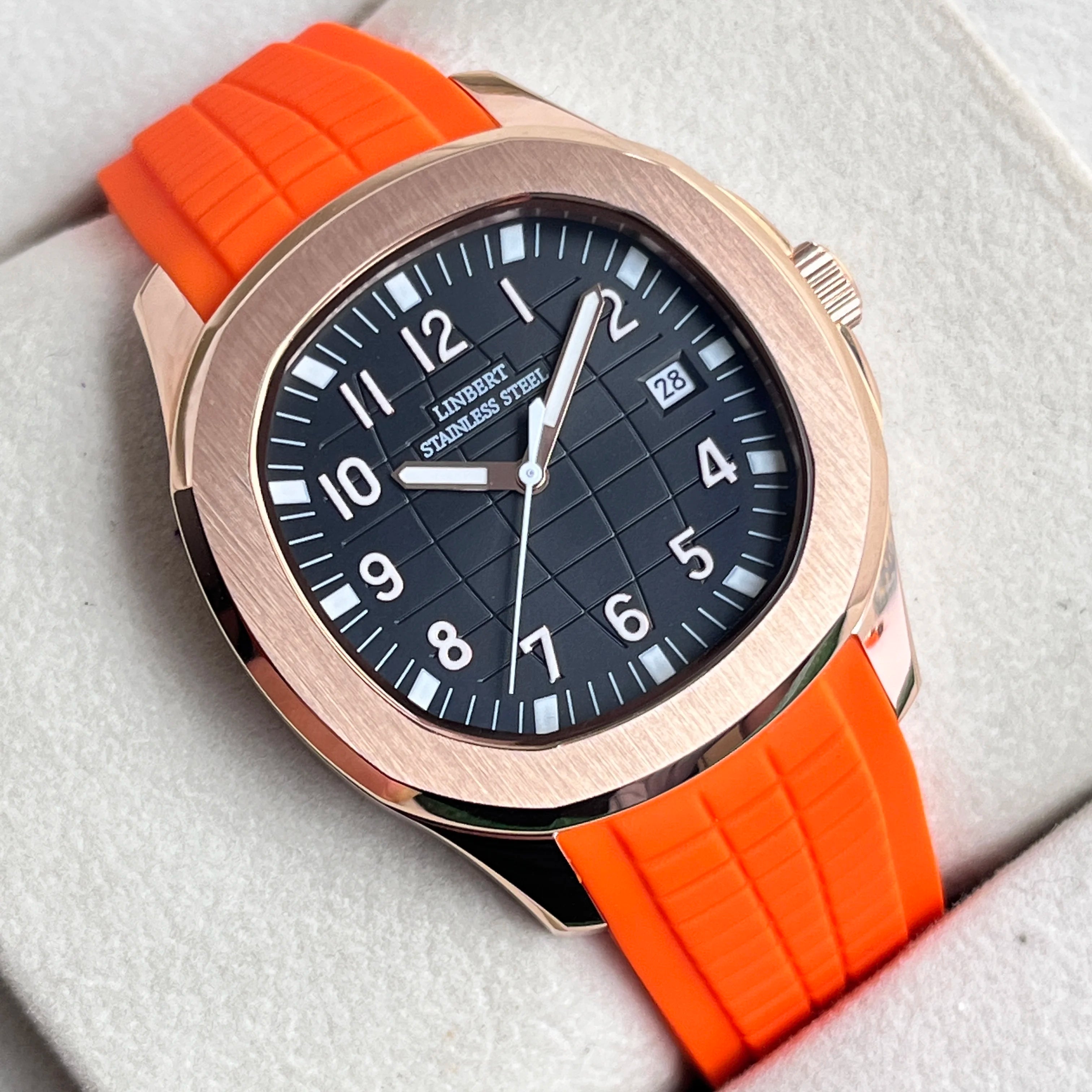 LB-8003 Octa Sport Automatic Watch – Sapphire Steel 42mm-Linbert-Viva Timepiece