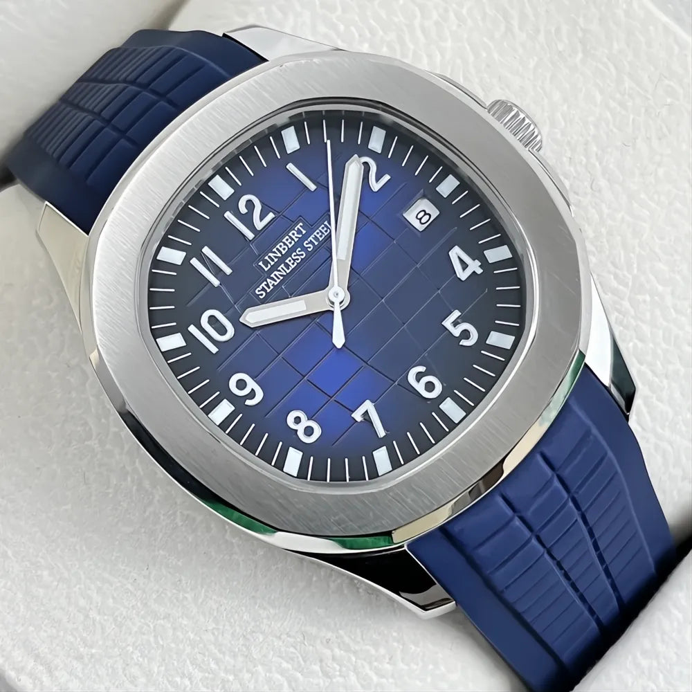 LB-8003 Octa Sport Automatic Watch – Sapphire Steel 42mm-Linbert-Viva Timepiece