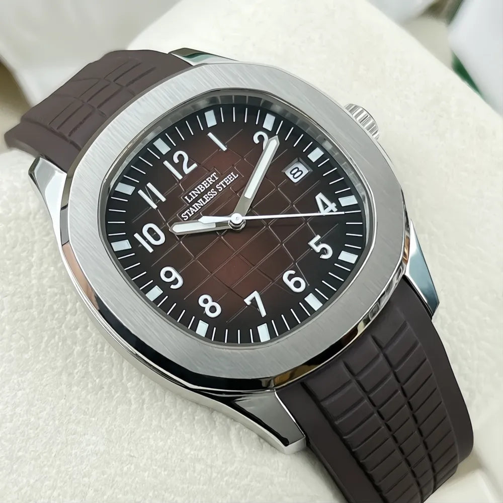 LB-8003 Octa Sport Automatic Watch – Sapphire Steel 42mm-Linbert-Viva Timepiece