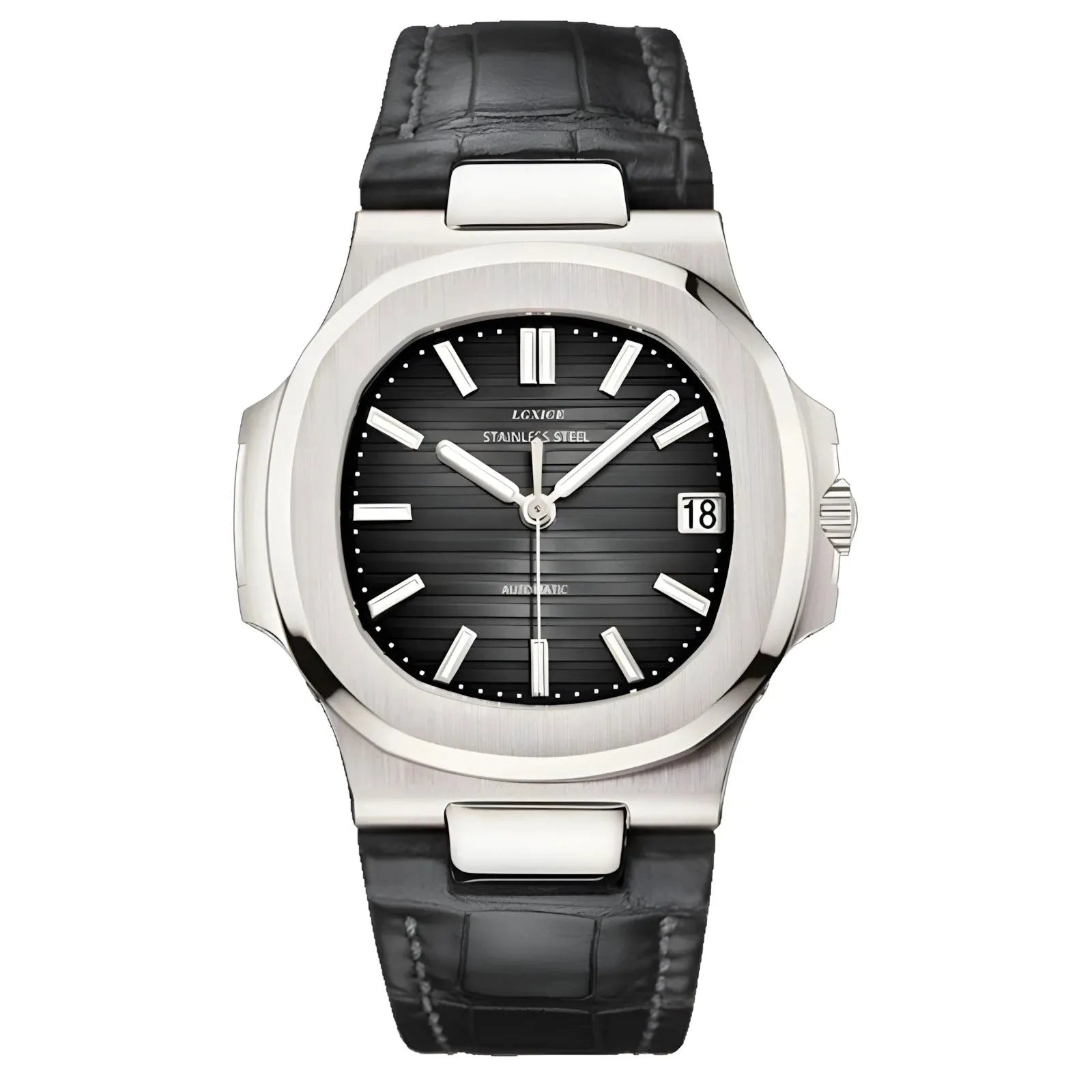 LGXIGE 40mm Automatic Classic Integrated Bracelet Watch – Sapphire Crystal, 316L Steel-LGXIGE-Viva Timepiece