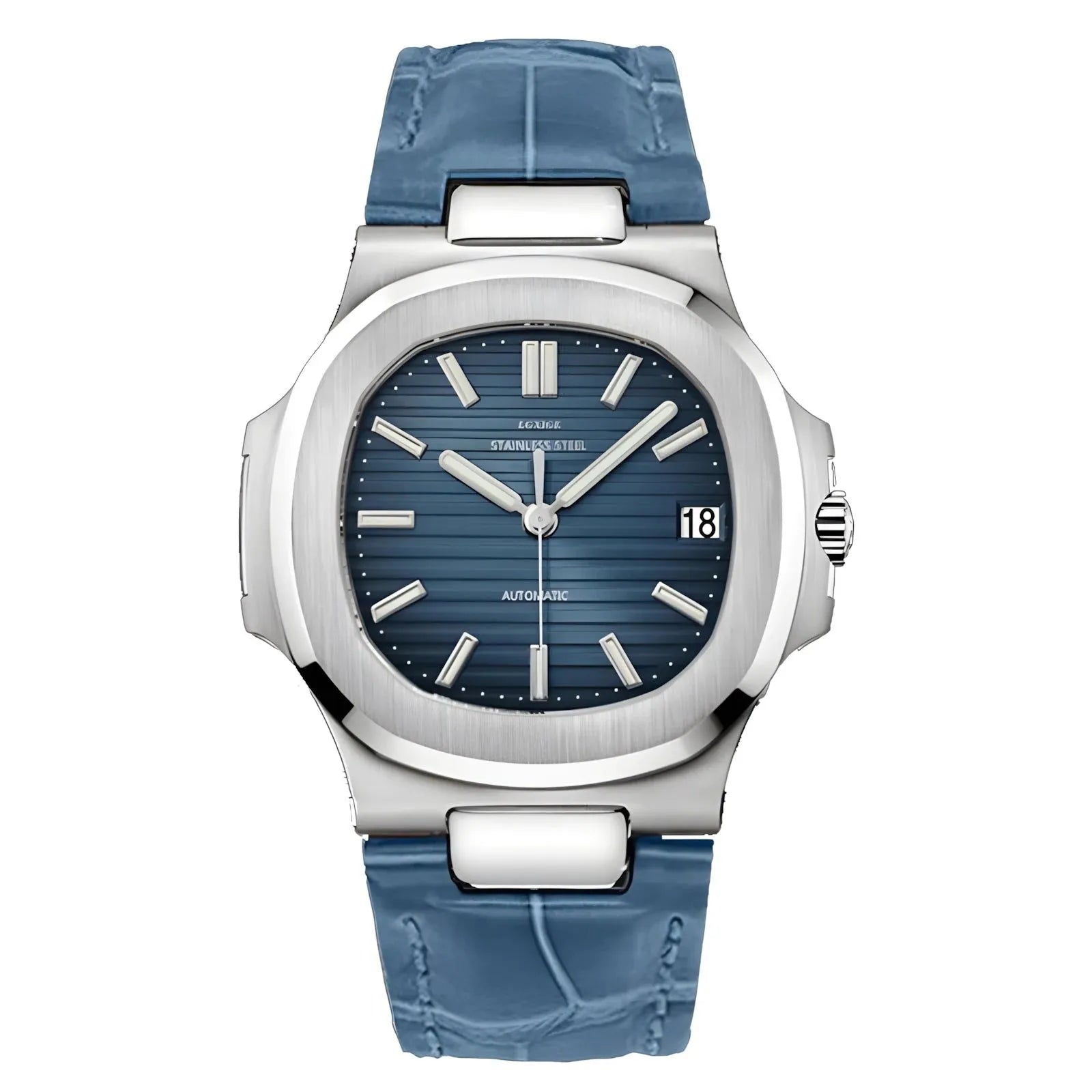 LGXIGE 40mm Automatic Classic Integrated Bracelet Watch – Sapphire Crystal, 316L Steel-LGXIGE-Viva Timepiece