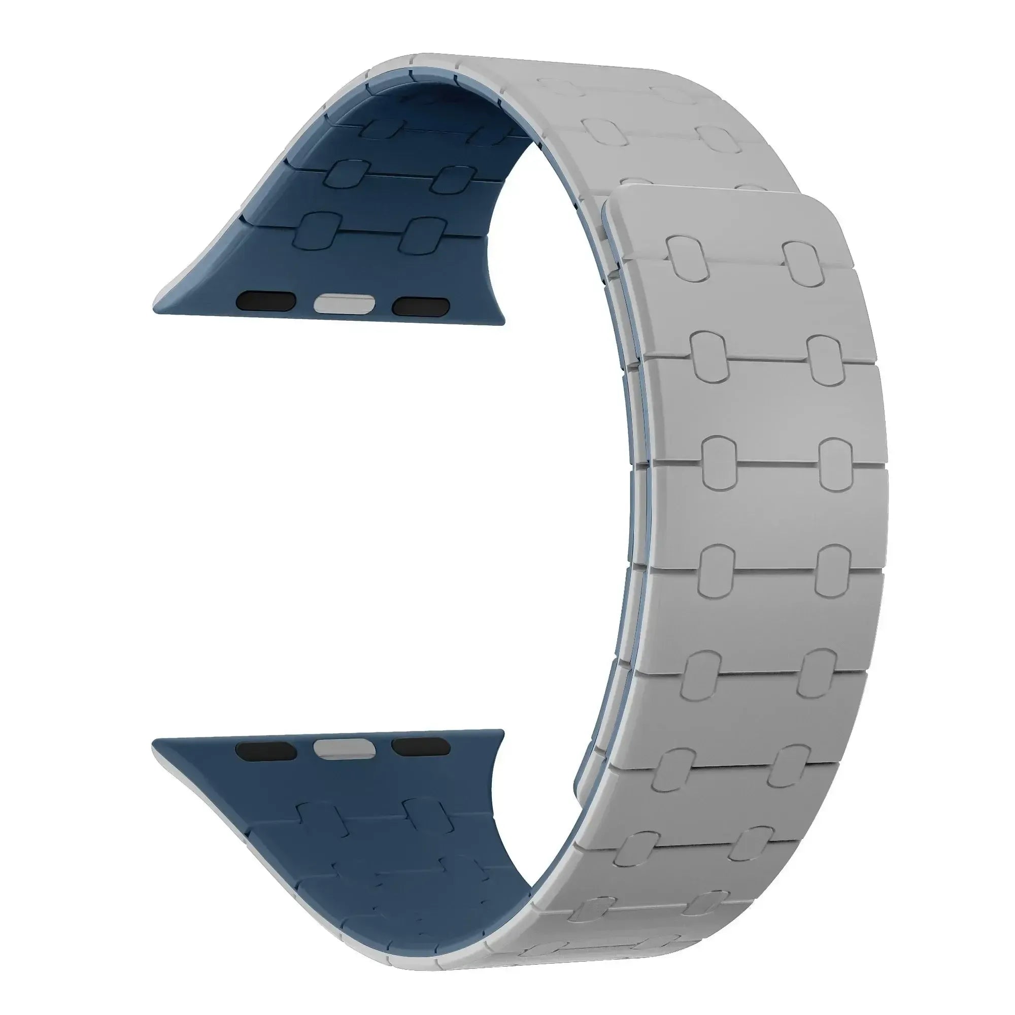 Magnetic Silicone Loop Strap Compatible with Apple Watch 38–49mm-Tivra-Viva Timepiece