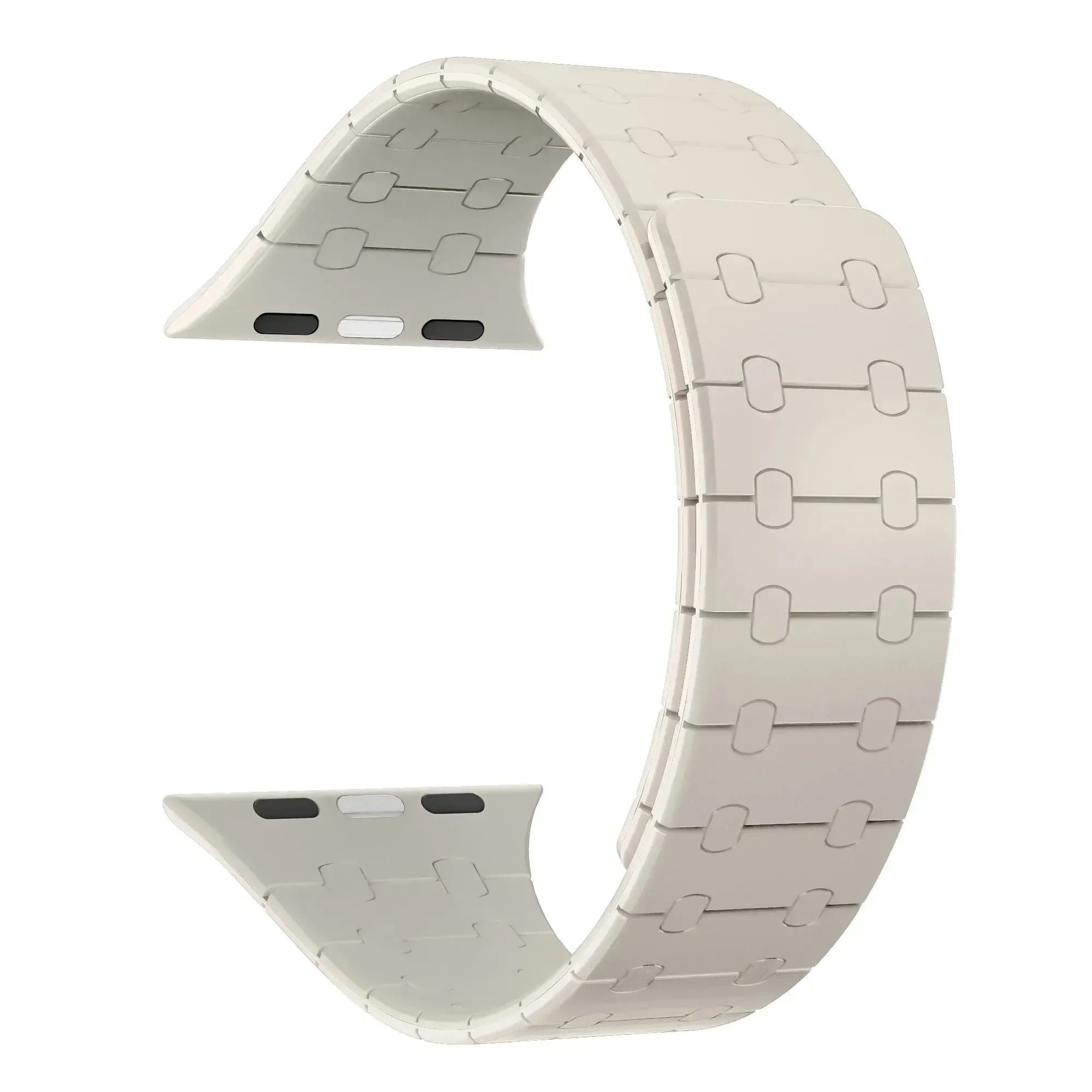 Magnetic Silicone Loop Strap Compatible with Apple Watch 38–49mm-Tivra-Viva Timepiece