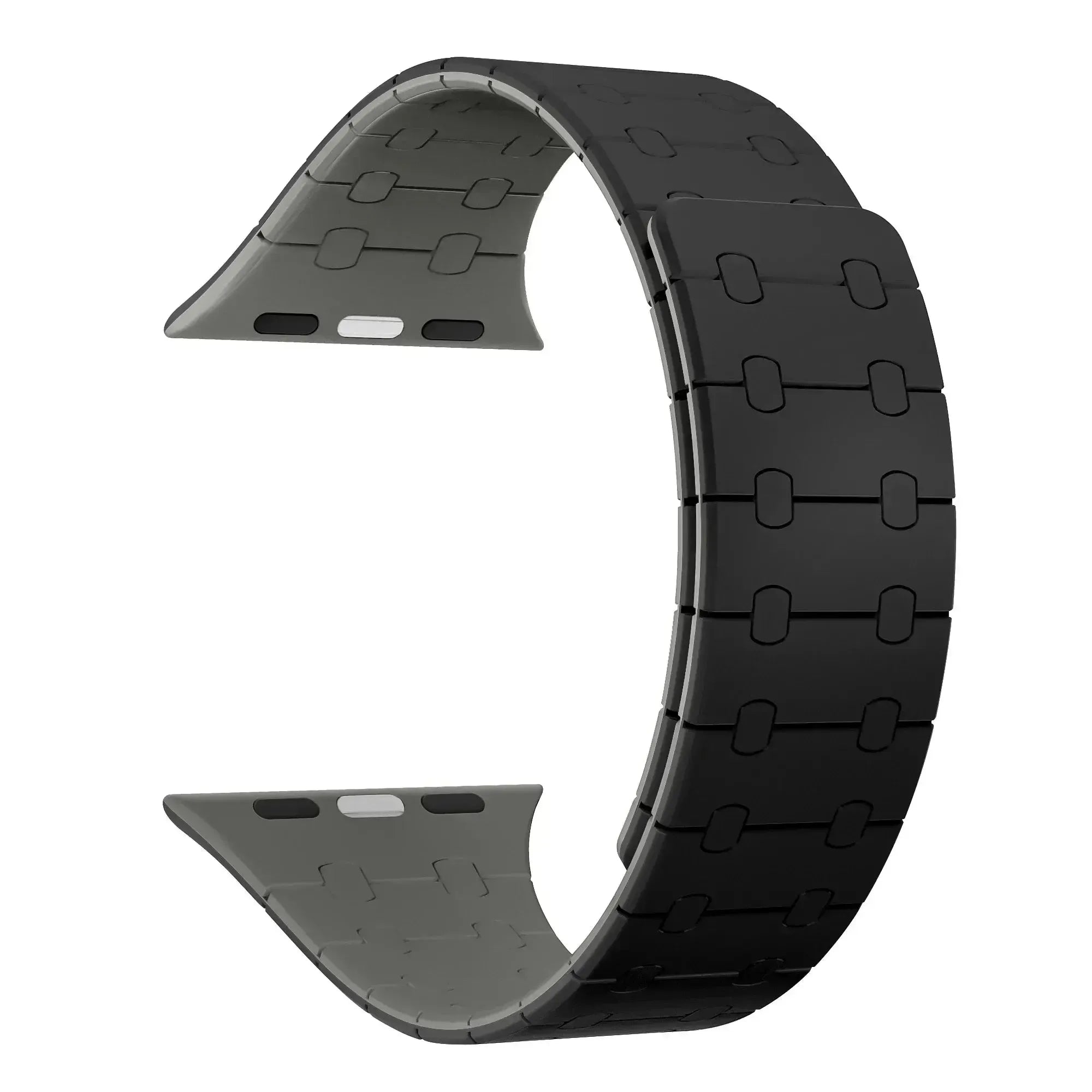Magnetic Silicone Loop Strap Compatible with Apple Watch 38–49mm-Tivra-Viva Timepiece