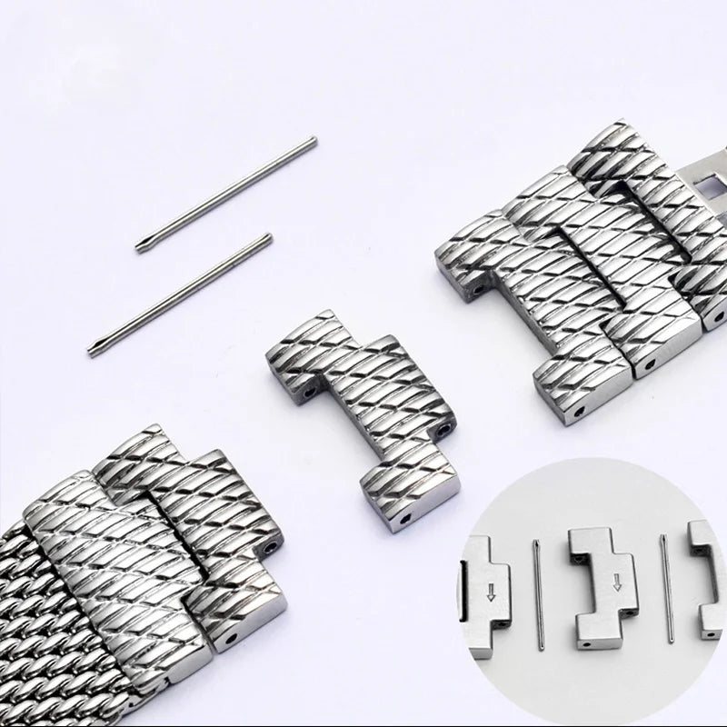 Milanese Stainless Steel Watch Strap – Compatible with Citizen Blue Angels-ChronoCraft-Viva Timepiece