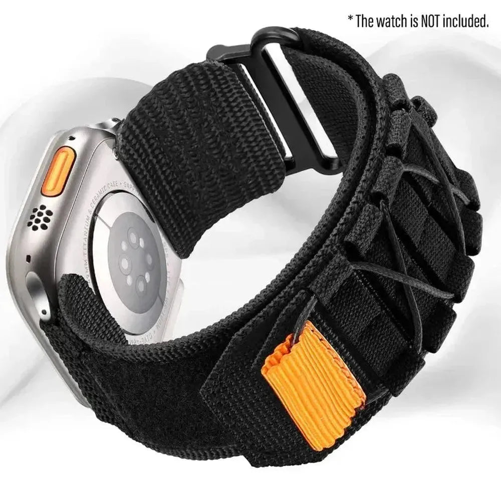 Military Element Nylon Alpine Loop Compatible with Apple Watch