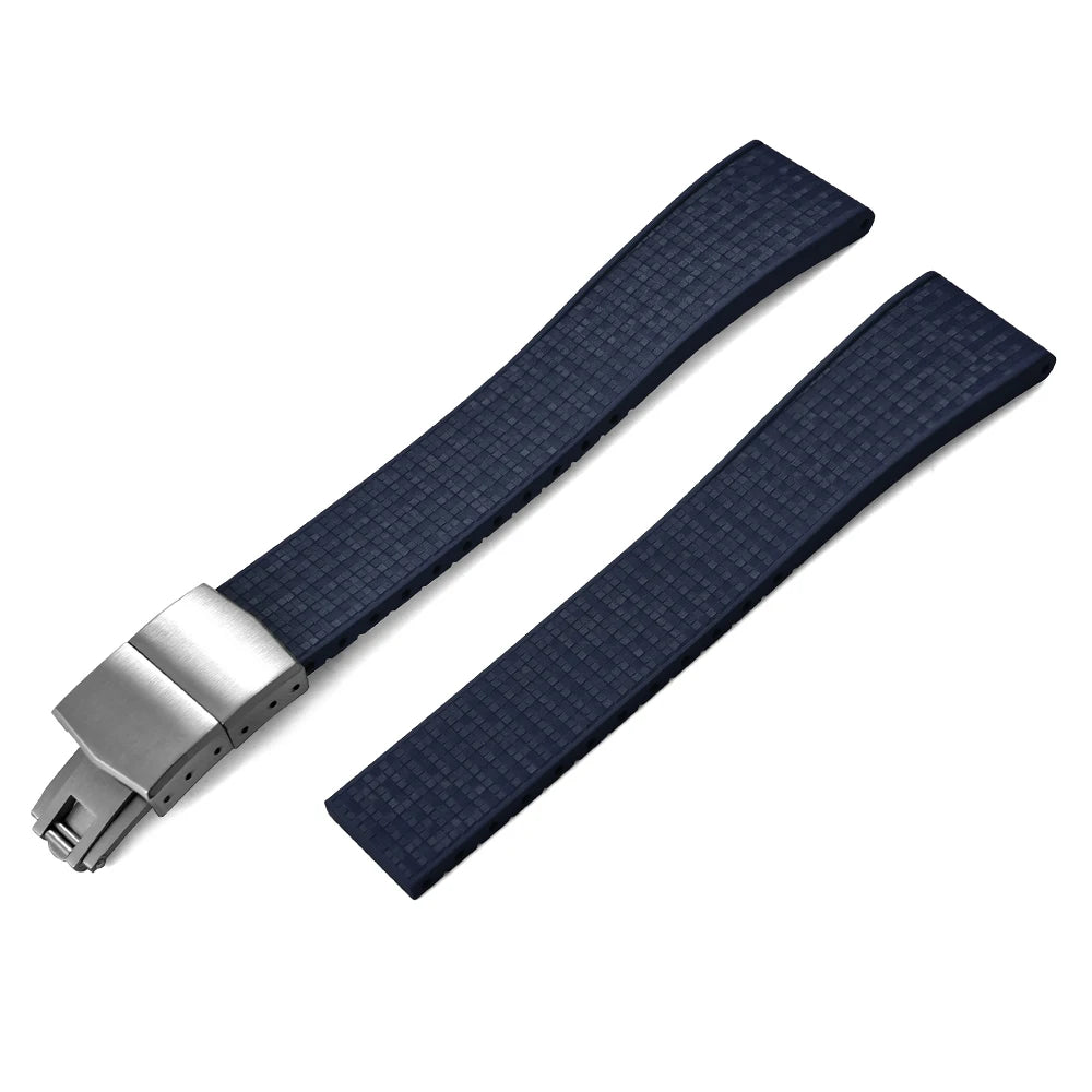 Mosaic CTS FKM Rubber Watch Strap Straight End – Cut-to-Fit-VivaStraps-Viva Timepiece