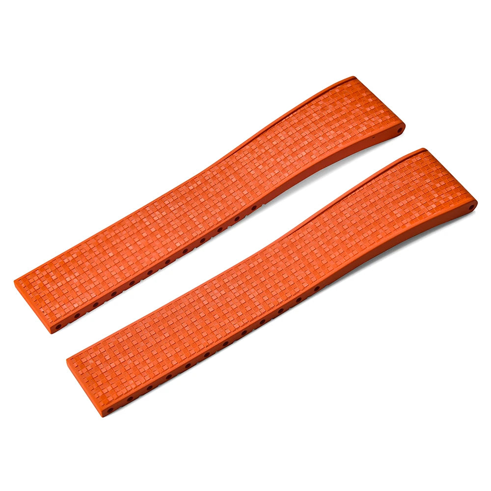 Mosaic CTS FKM Rubber Watch Strap Straight End – Cut-to-Fit-VivaStraps-Viva Timepiece