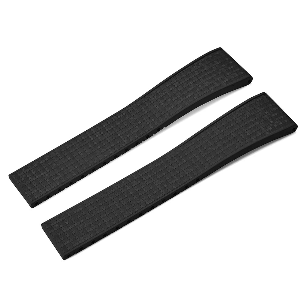 Mosaic CTS FKM Rubber Watch Strap Straight End – Cut-to-Fit-VivaStraps-Viva Timepiece