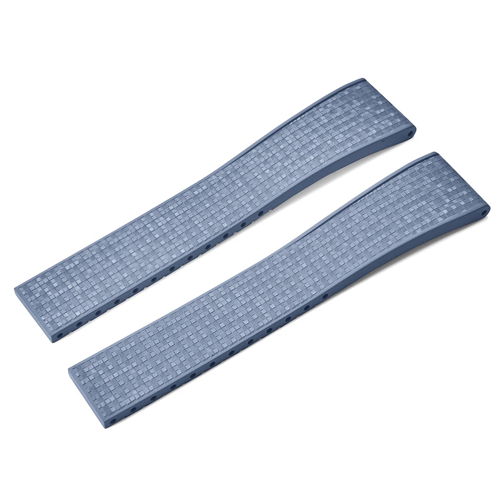 Mosaic CTS FKM Rubber Watch Strap Straight End – Cut-to-Fit-VivaStraps-Viva Timepiece
