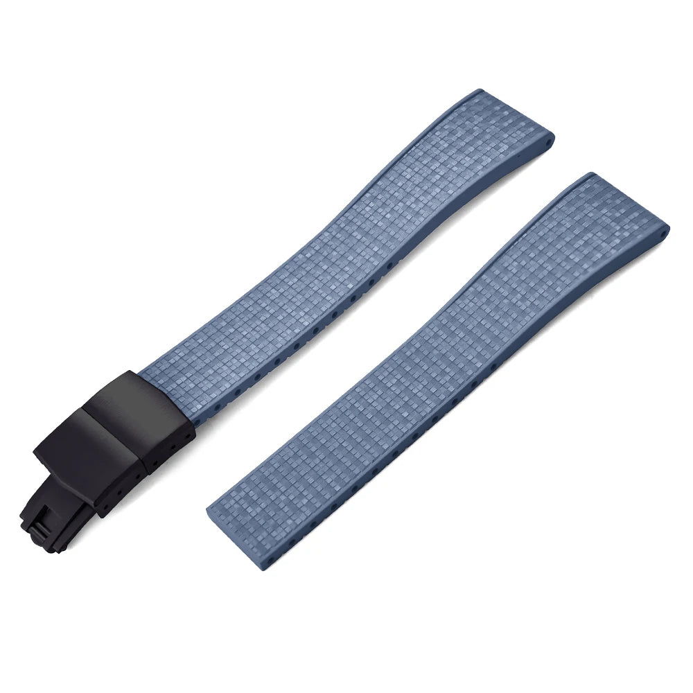 Mosaic CTS FKM Rubber Watch Strap Straight End – Cut-to-Fit-VivaStraps-Viva Timepiece