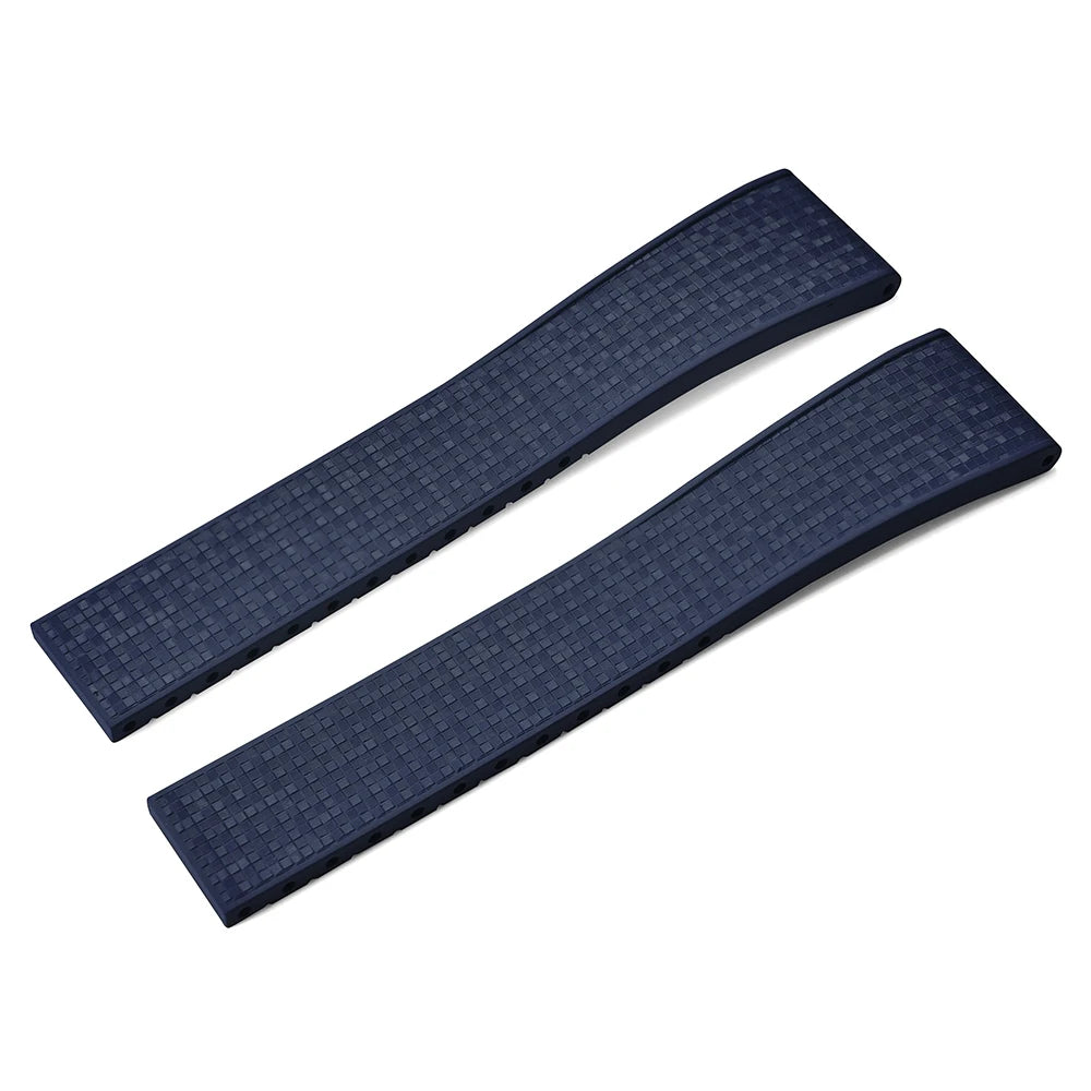 Mosaic CTS FKM Rubber Watch Strap Straight End – Cut-to-Fit-VivaStraps-Viva Timepiece