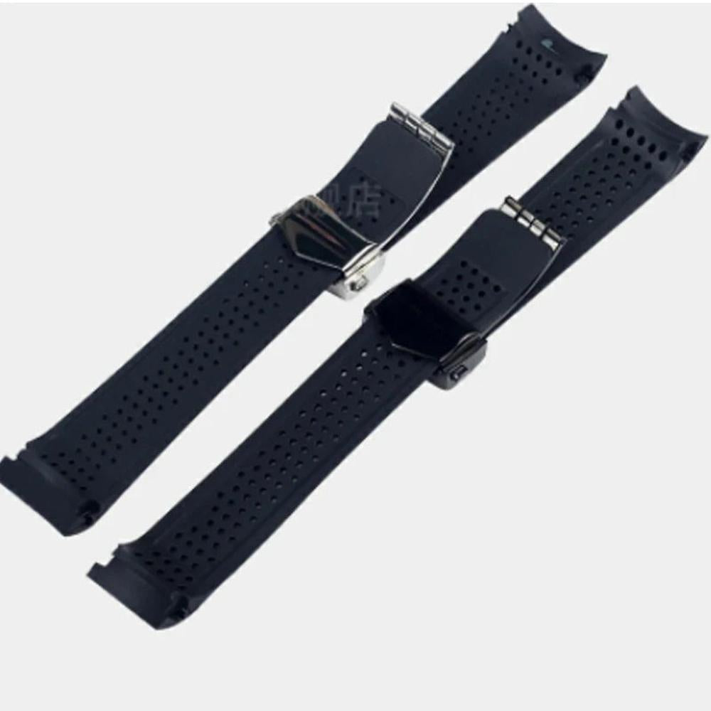 Natural Rubber Watch Strap – Compatible with TAG Heuer Grand Carrera (22mm / 24mm)-VivaStraps-Viva Timepiece
