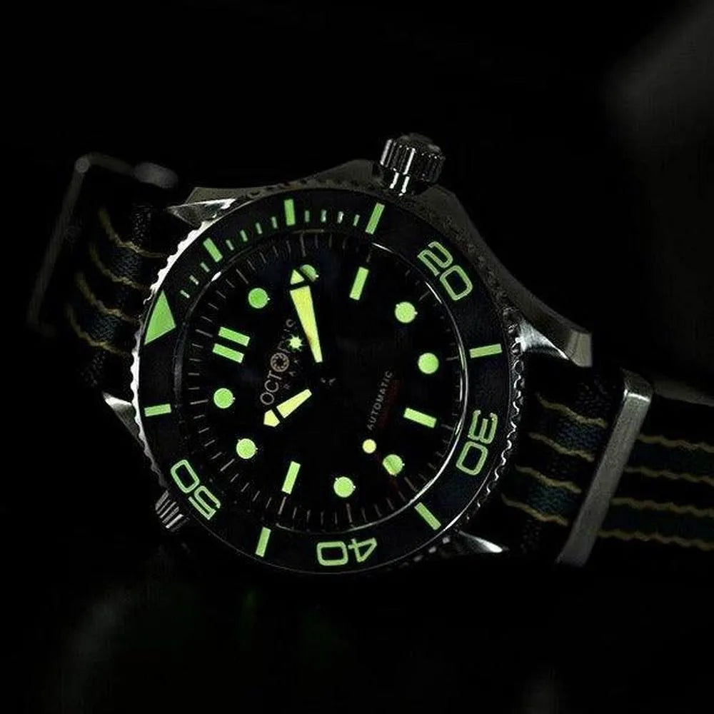 Octopus Kraken 42mm Automatic 300M Diver Watch – PT5000 Movement, Sapphire Crystal-Octopus Kraken-Viva Timepiece
