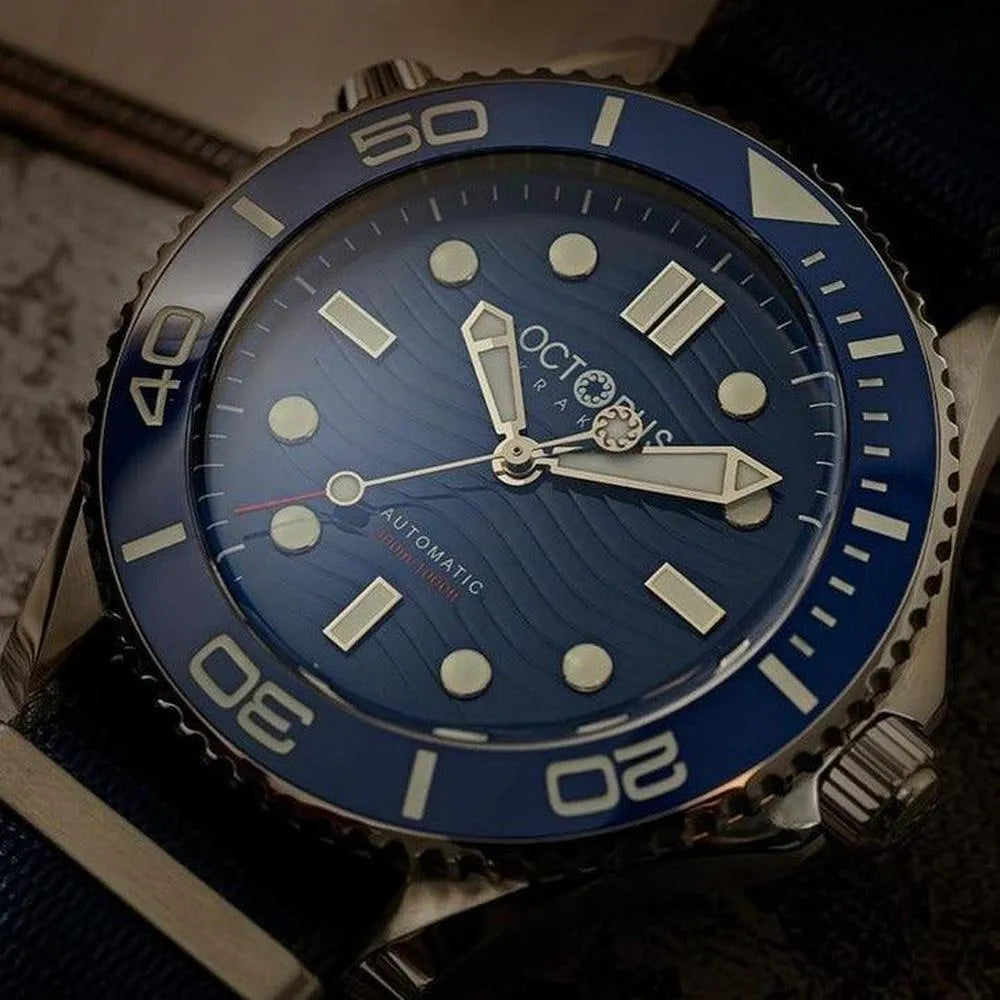 Octopus Kraken 42mm Automatic 300M Diver Watch – PT5000 Movement, Sapphire Crystal-Octopus Kraken-Viva Timepiece