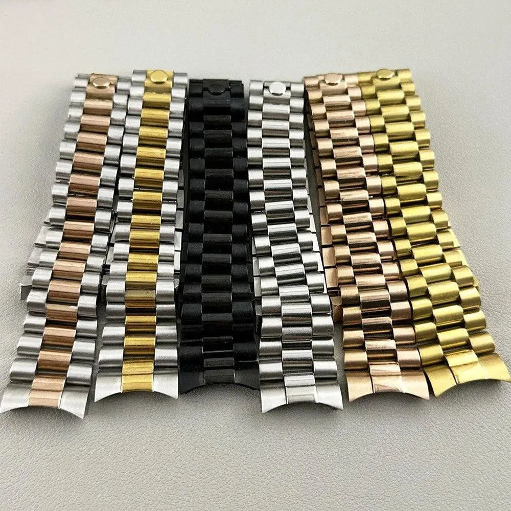 904L Stainless Steel 20mm Watch Bracelet – Oyster, Jubilee & President Styles