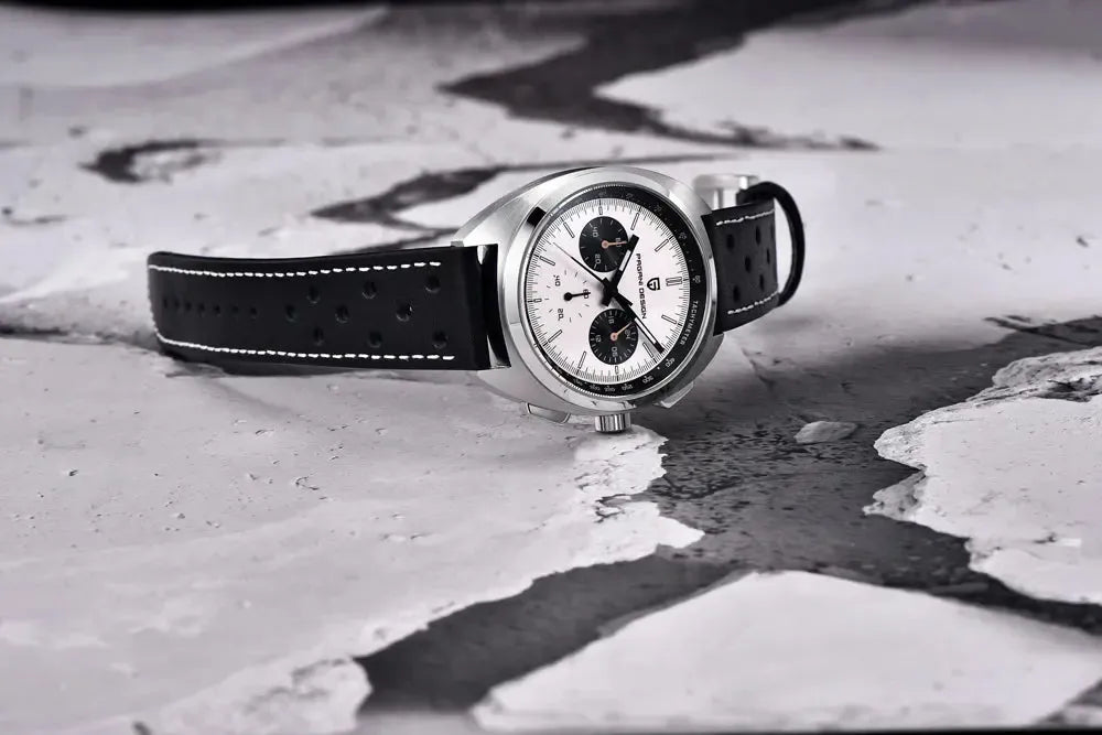 Pagani Design 39mm Quartz Retro Chronograph Sport Watch – VK63 Movement-Pagani Design-Viva Timepiece