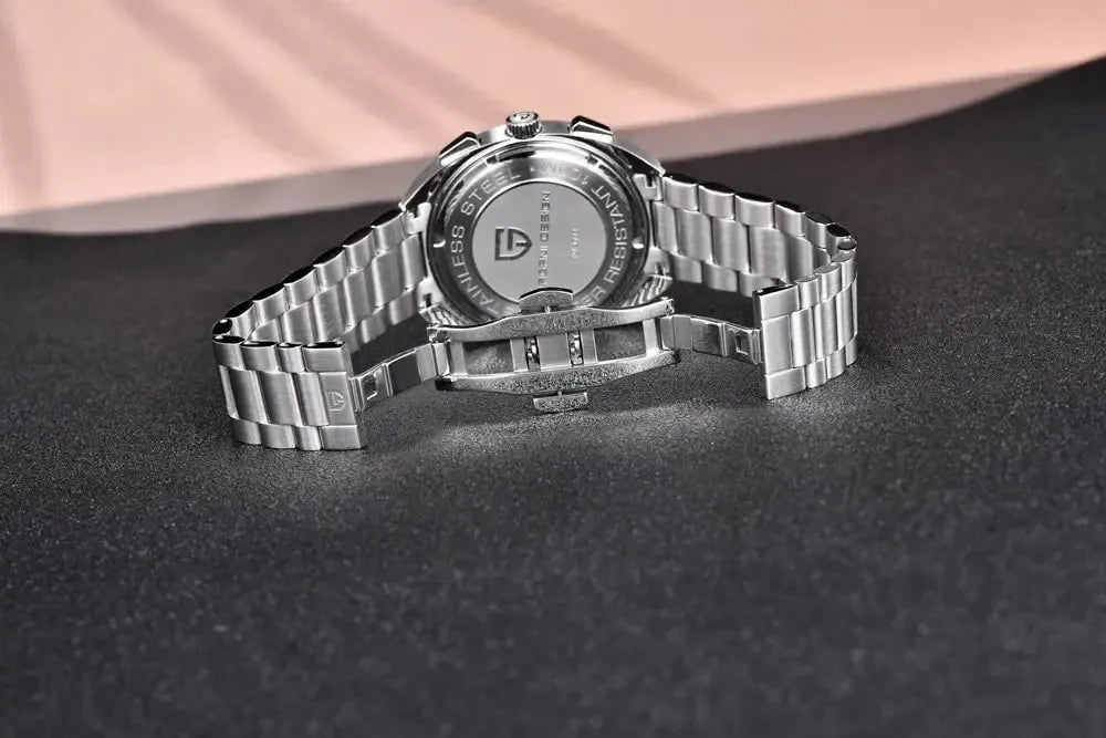 Pagani Design 39mm Quartz Retro Chronograph Sport Watch – VK63 Movement-Pagani Design-Viva Timepiece