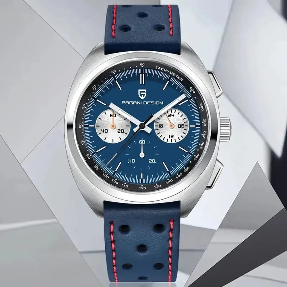 Pagani Design 39mm Quartz Retro Chronograph Sport Watch – VK63 Movement-Pagani Design-Viva Timepiece