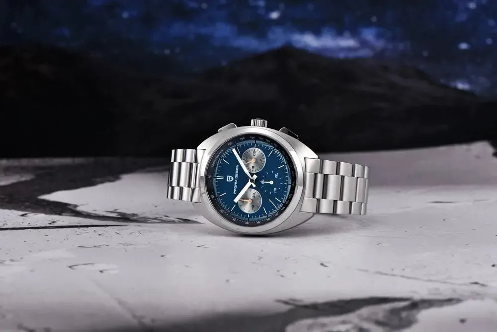 Pagani Design 39mm Quartz Retro Chronograph Sport Watch – VK63 Movement-Pagani Design-Viva Timepiece