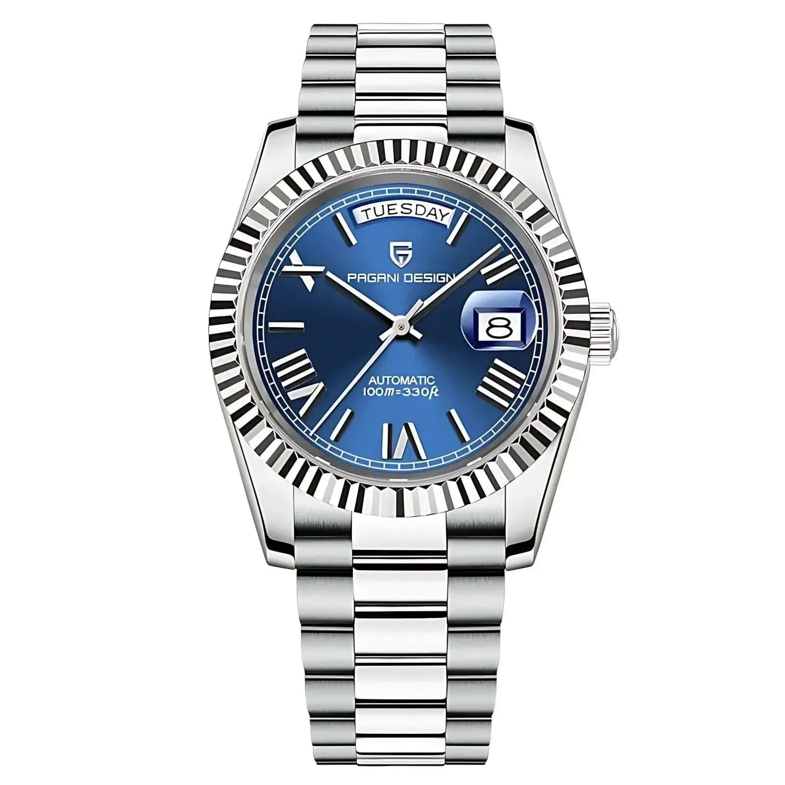 Pagani Design 40mm Automatic Calendar Watch – NH36A, Sapphire-Pagani Design-Viva Timepiece