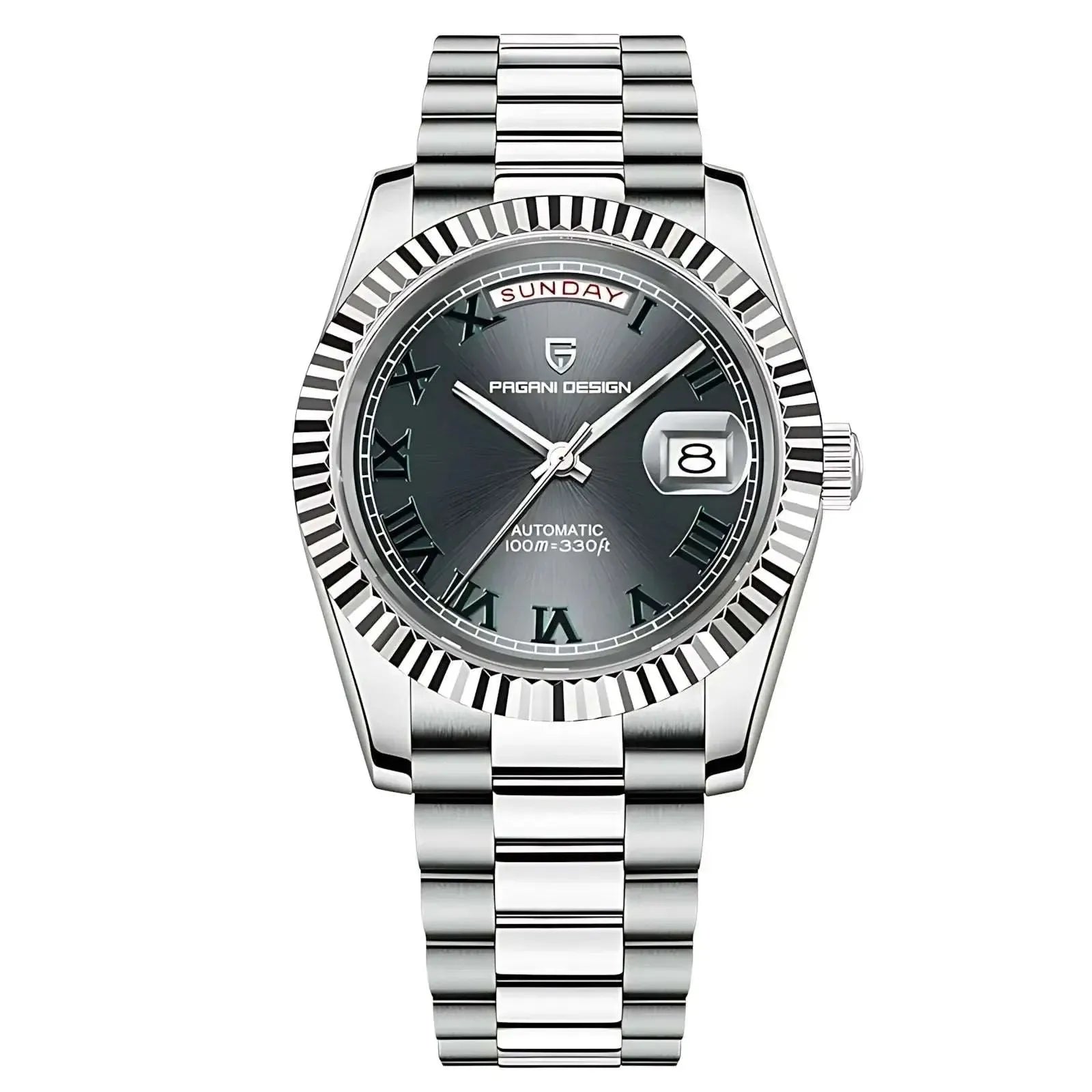 Pagani Design 40mm Automatic Calendar Watch – NH36A, Sapphire-Pagani Design-Viva Timepiece