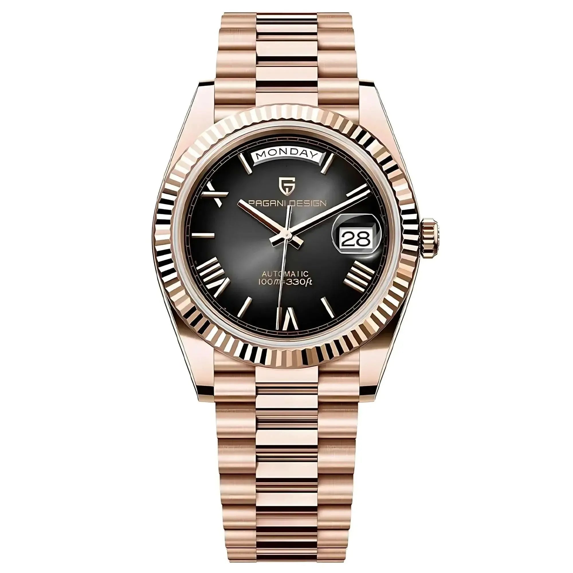 Pagani Design 40mm Automatic Calendar Watch – NH36A, Sapphire-Pagani Design-Viva Timepiece