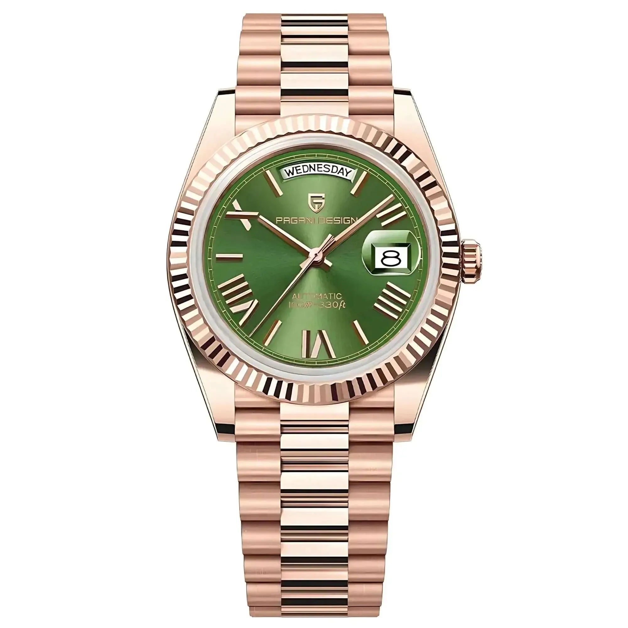 Pagani Design 40mm Automatic Calendar Watch – NH36A, Sapphire-Pagani Design-Viva Timepiece