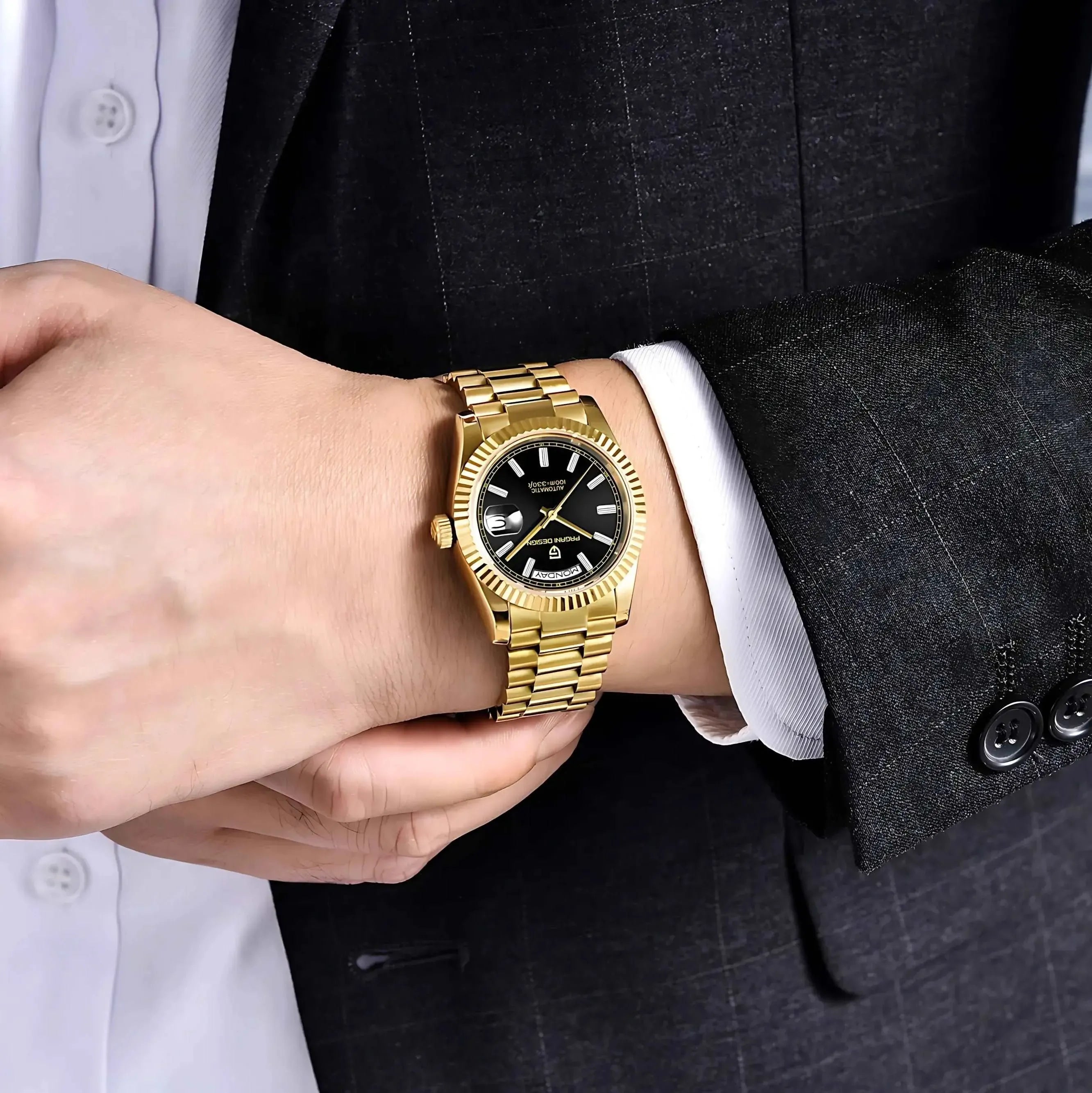 Pagani Design 40mm Automatic Calendar Watch – NH36A, Sapphire-Pagani Design-Viva Timepiece