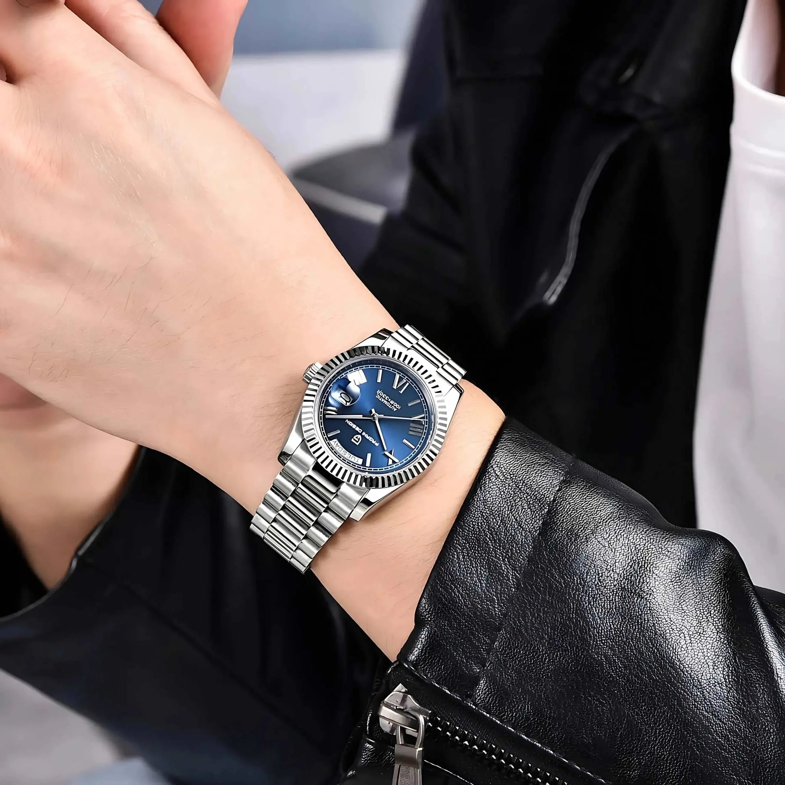 Pagani Design 40mm Automatic Calendar Watch – NH36A, Sapphire-Pagani Design-Viva Timepiece