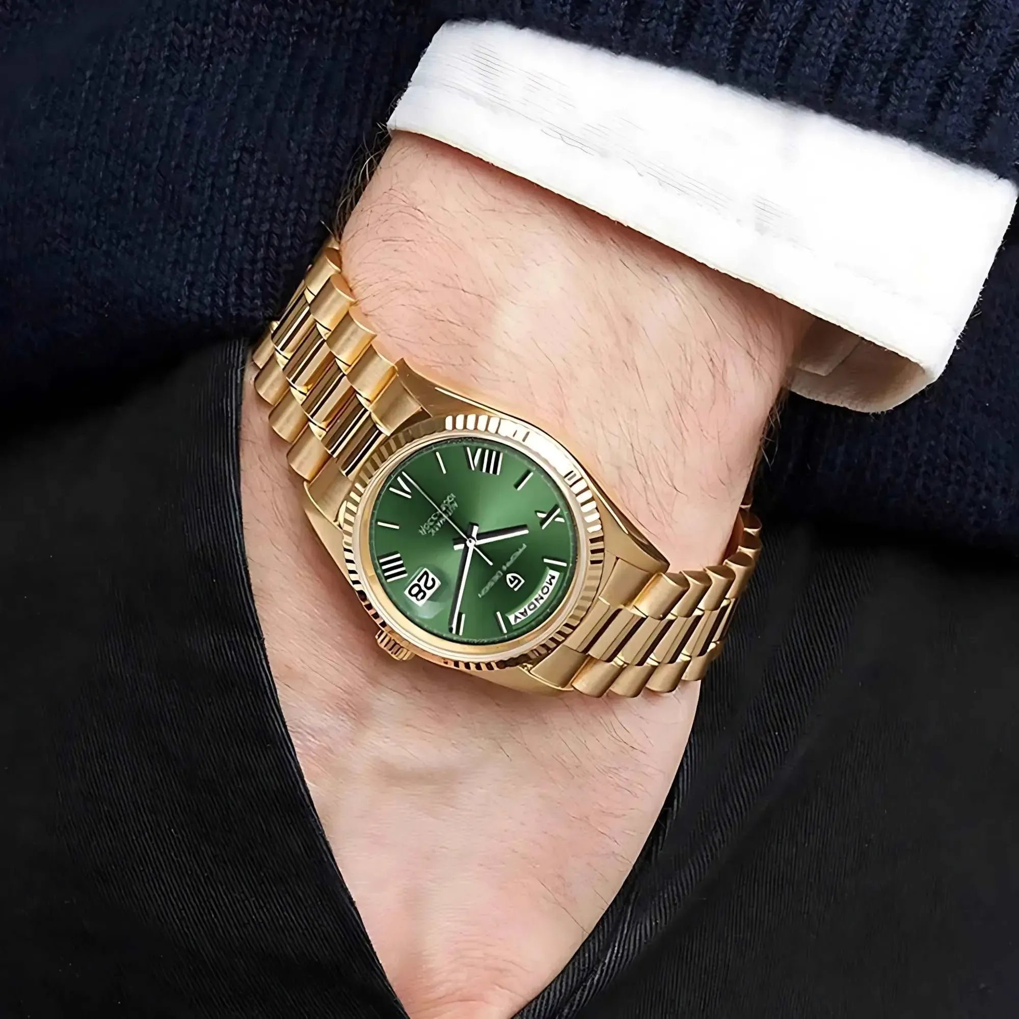 Pagani Design 40mm Automatic Calendar Watch – NH36A, Sapphire-Pagani Design-Viva Timepiece