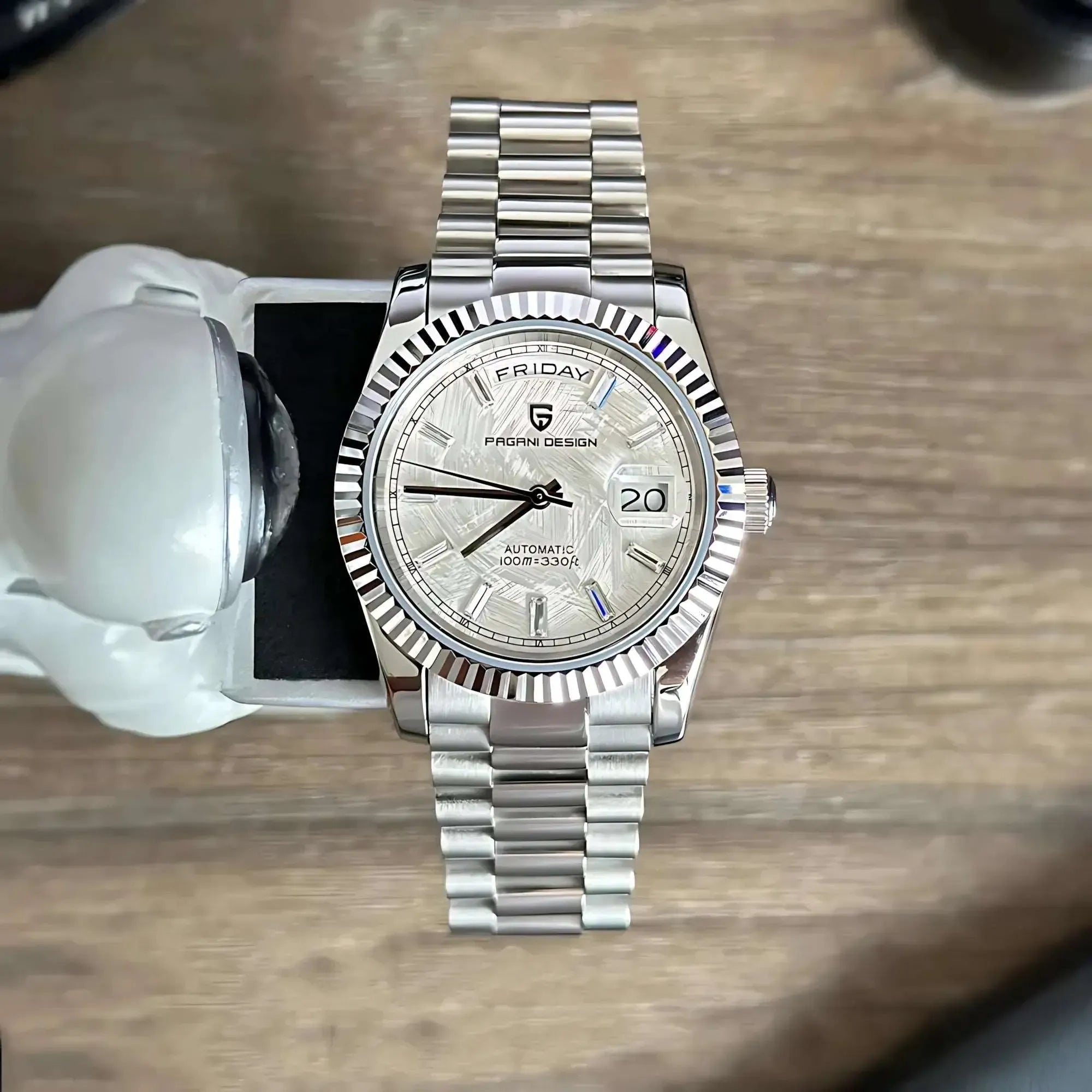 Pagani Design 40mm Automatic Calendar Watch – NH36A, Sapphire-Pagani Design-Viva Timepiece