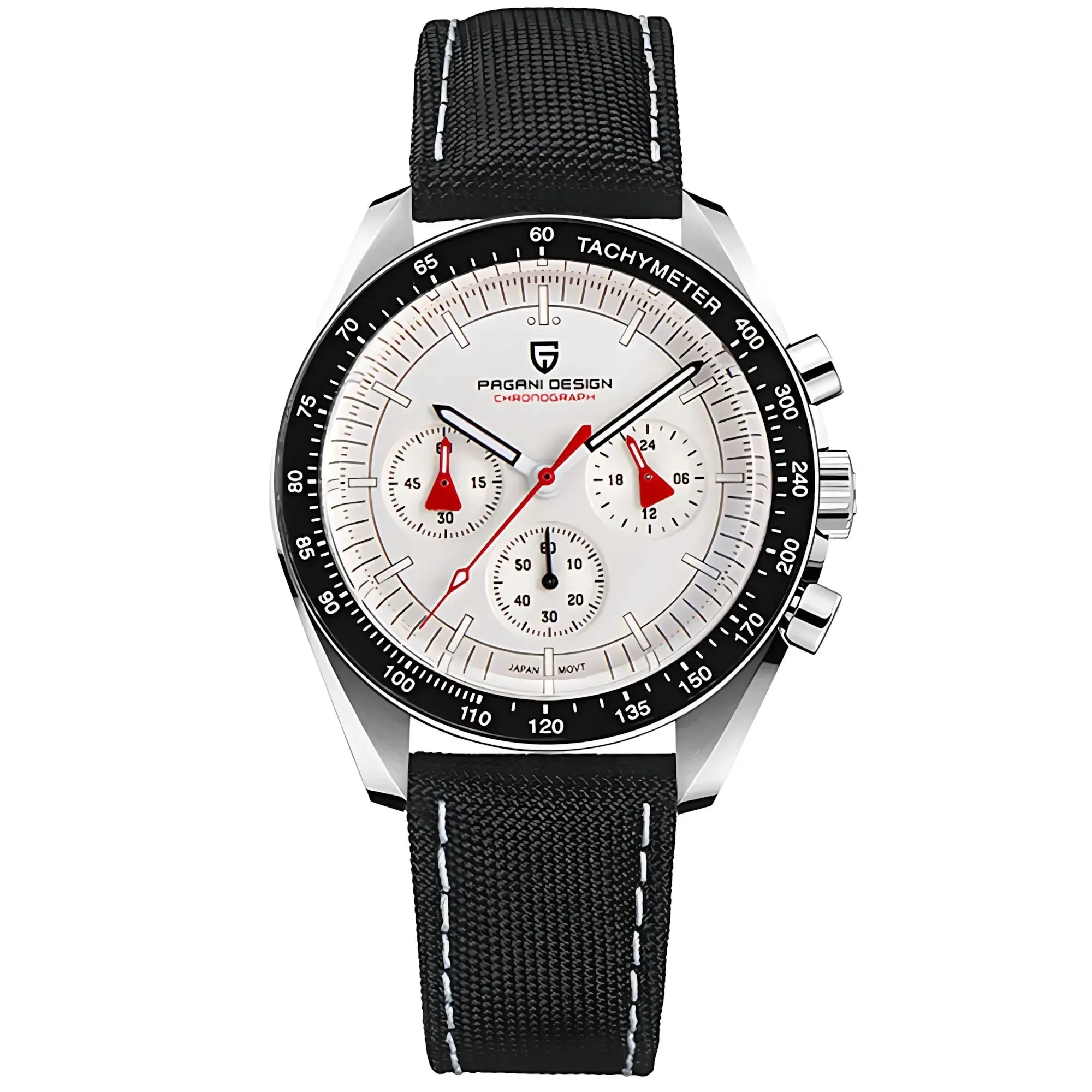 Pagani Design 40mm Quartz Chronograph Sport Watch – Sapphire Crystal-Pagani Design-Viva Timepiece