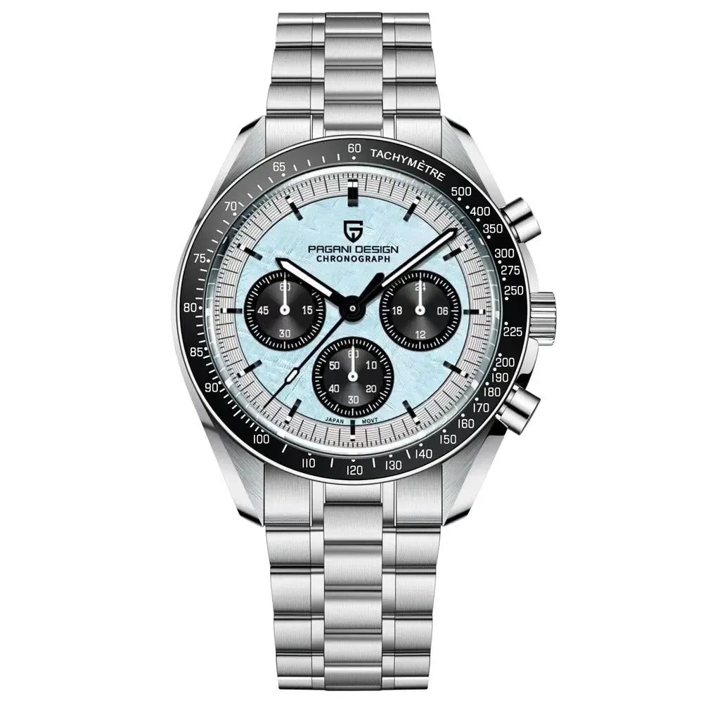 Pagani Design 40mm Quartz Chronograph Sport Watch – Sapphire Crystal-Pagani Design-Viva Timepiece