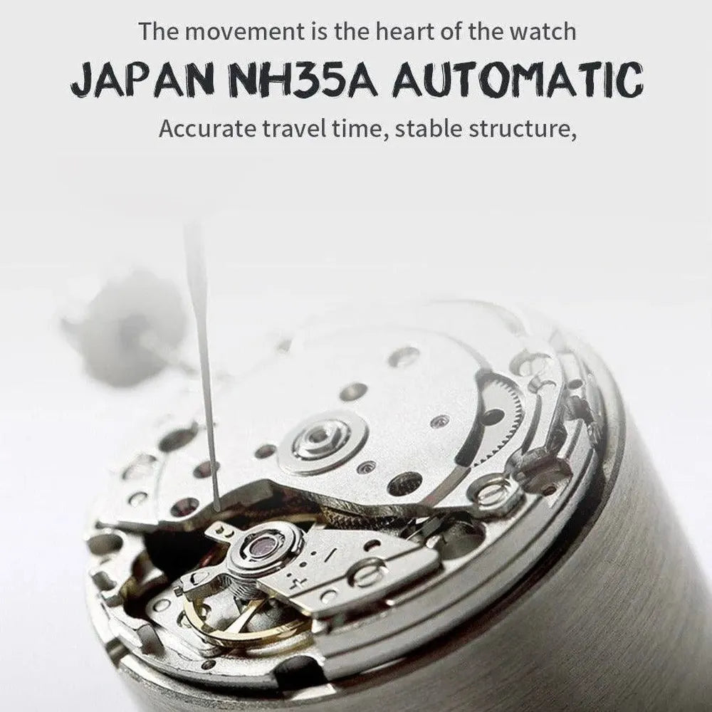 Pagani Design 42mm Automatic Diver Watch – Sapphire Crystal, Ceramic Bezel, NH35A Movement-Pagani Design-Viva Timepiece