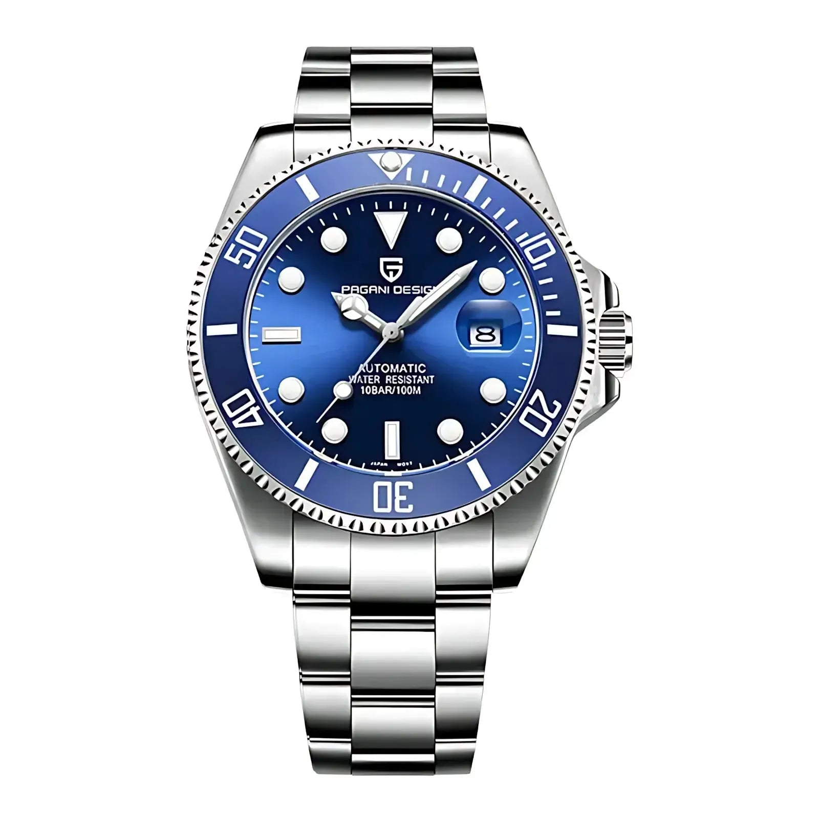 Pagani Design 43mm Automatic Diver – NH35A, Sapphire, Ceramic Bezel-Pagani Design-Viva Timepiece
