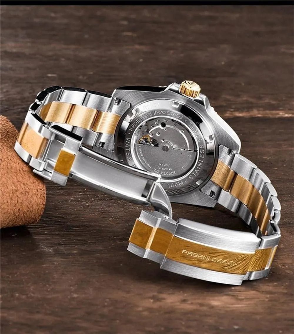 Pagani Design 43mm Automatic Diver – NH35A, Sapphire, Ceramic Bezel-Pagani Design-Viva Timepiece