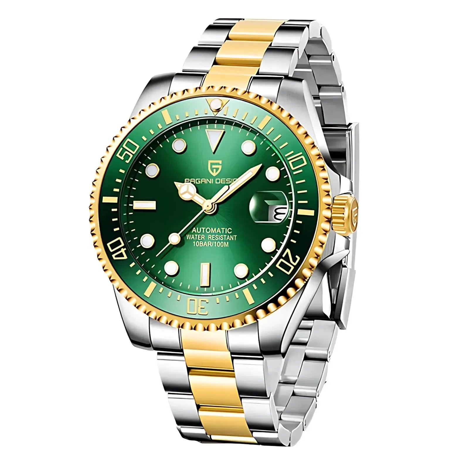 Pagani Design 43mm Automatic Diver – NH35A, Sapphire, Ceramic Bezel-Pagani Design-Viva Timepiece