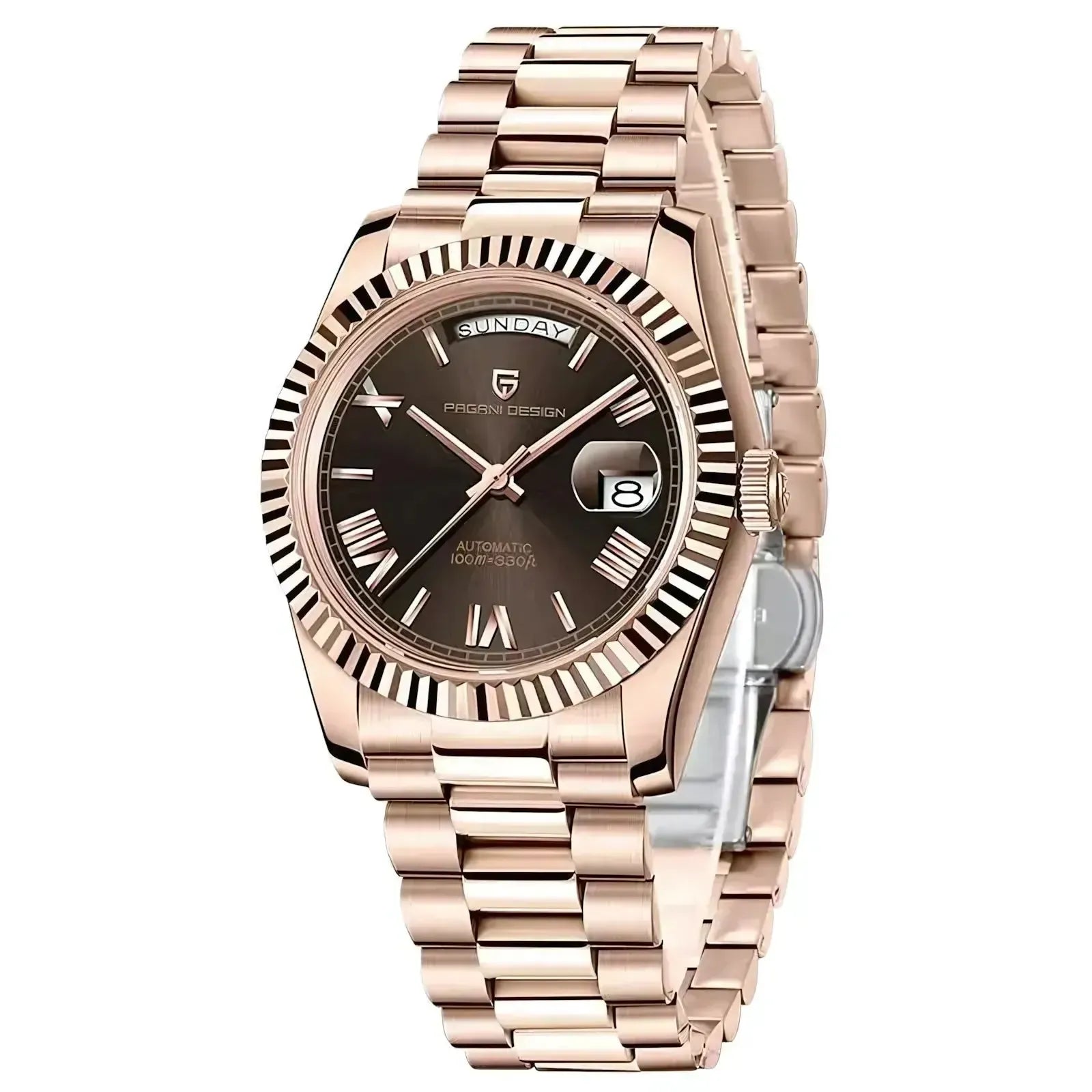 Pagani Design Automatic 36mm Classic Calendar Watch – Sapphire Crystal-Pagani Design-Viva Timepiece
