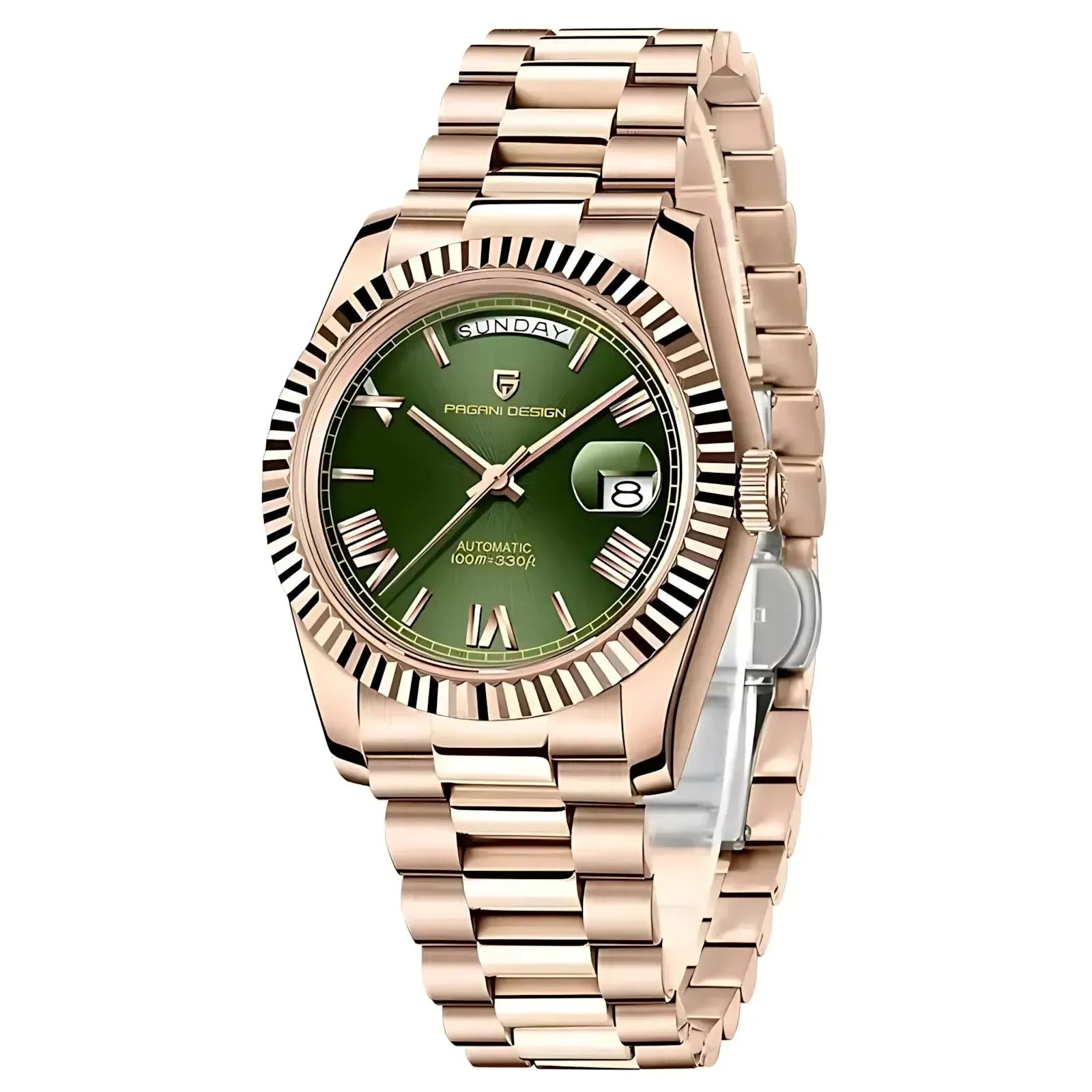 Pagani Design Automatic 36mm Classic Calendar Watch – Sapphire Crystal-Pagani Design-Viva Timepiece