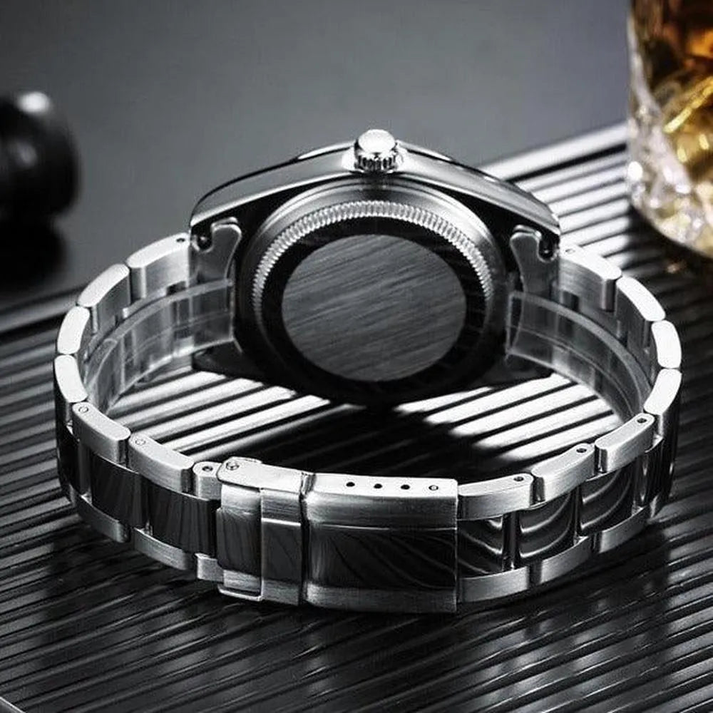 Paulareis 41mm Automatic Stainless Steel Watch – Sapphire Crystal, Classic Dress Design-Paulareis-Viva Timepiece