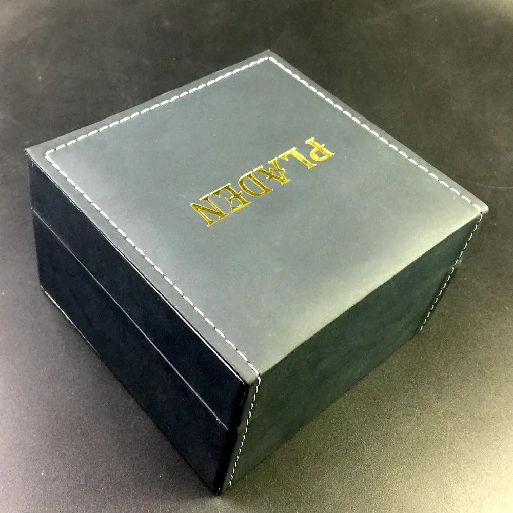 Pladen 44mm Quartz Classic Integrated Bracelet Watch – Stainless Steel, Hardlex Crystal-Pladen-Viva Timepiece