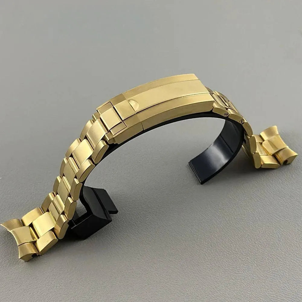 904L Stainless Steel 20mm Watch Bracelet – Oyster, Jubilee & President Styles