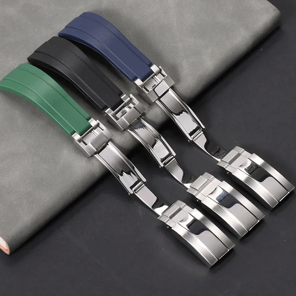 Stainless Steel 9x9 / 9×16mm Glidelock-Style Adjustable Watch Clasp