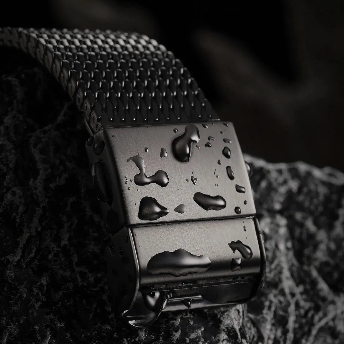 Premium 316L Stainless Steel Milanese Mesh Watch Strap – Fold-Over Clasp (19mm–24mm)-VivaStraps-Viva Timepiece