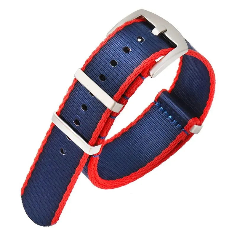 Premium Soft Nylon Universal Watch Strap – 20mm / 22mm, Stainless Steel Buckle-VivaStraps-Viva Timepiece