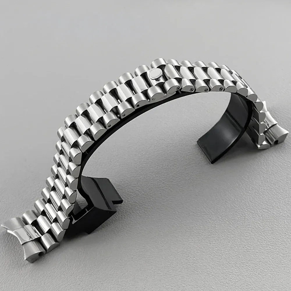 904L Stainless Steel 20mm Watch Bracelet – Oyster, Jubilee & President Styles